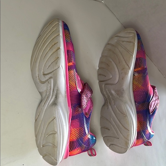 Skechers Pink Sneakers Vibrant Design Comfort - Picture 9 of 11